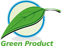 Green product logo